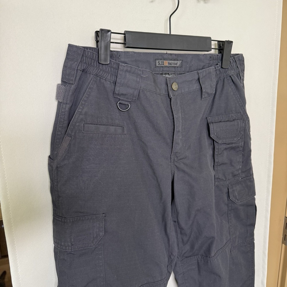 5.11 Tactical Womens Dark Grey 8 Straight Leg‎ Cargo Pants Bottoms - Picture 2 of 8